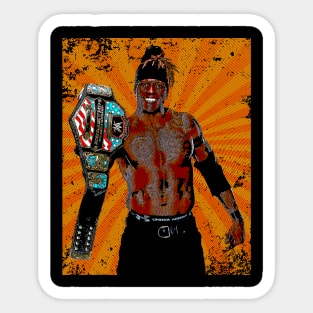 R truth // Retro Comics Style Sticker